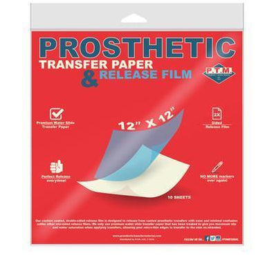 P.T.M Prosthetic Transfer Paper & Release Film - The Makeup Armoury